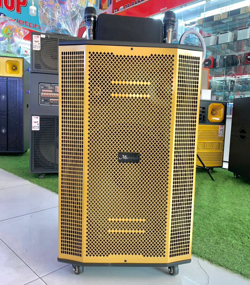 Loa karaoke di động Microtek MTK-620 - Hàng chính hãng
