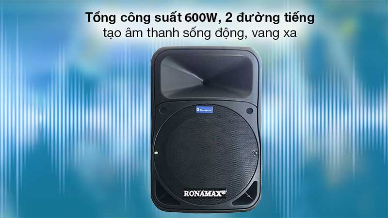 Loa karaoke di động Ronamax B15 - Hàng chính hãng