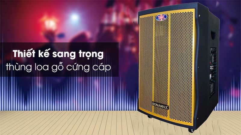 Loa karaoke di động Ronamax MF15 - Hàng chính hãng