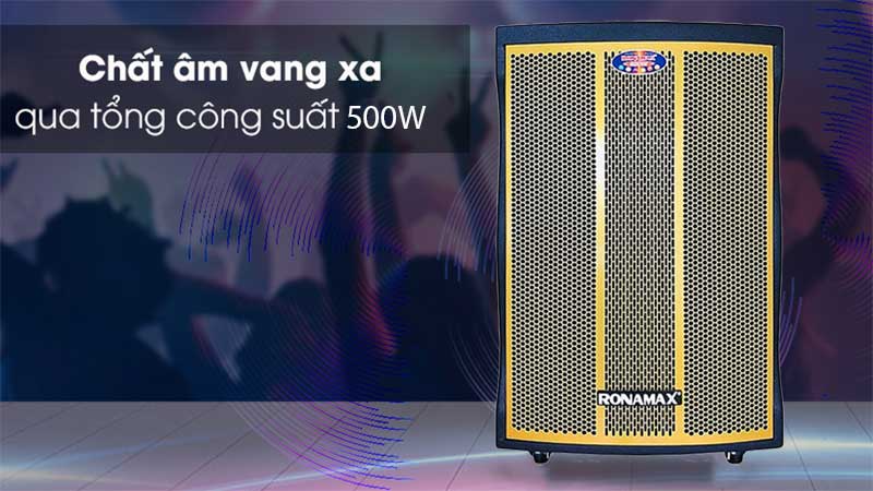 Loa karaoke di động Ronamax MF15 - Hàng chính hãng