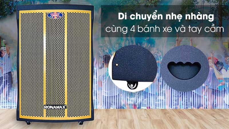 Loa karaoke di động Ronamax MF15 - Hàng chính hãng