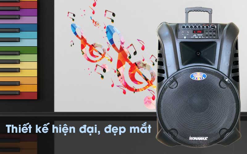 Loa karaoke di động Ronamax S15 - Hàng chính hãng