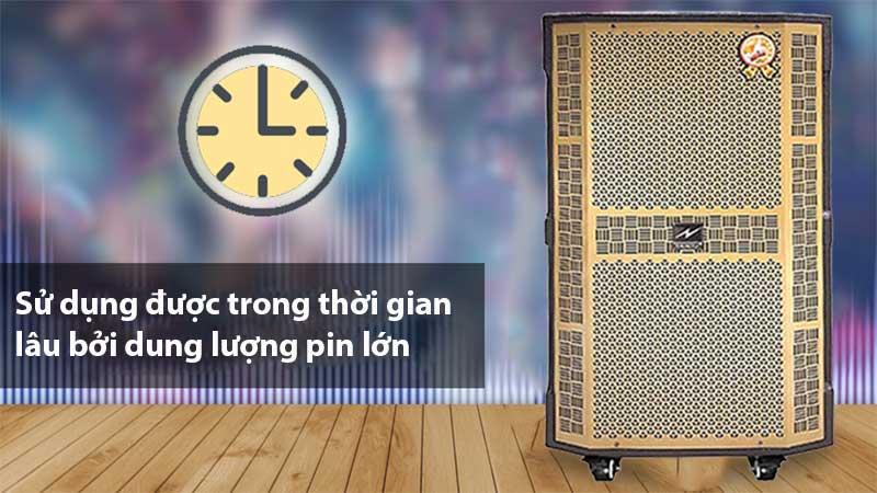 Loa karaoke di động Thunder K182 - Hàng chính hãng