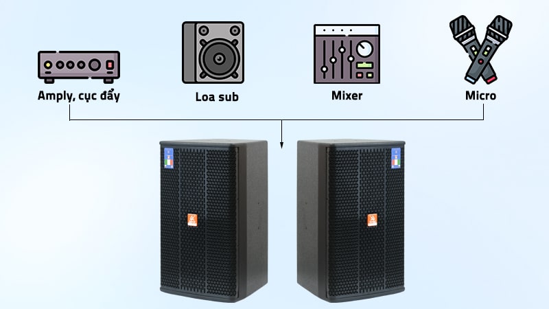 Loa karaoke Leqi TX-12 - Hàng chính hãng