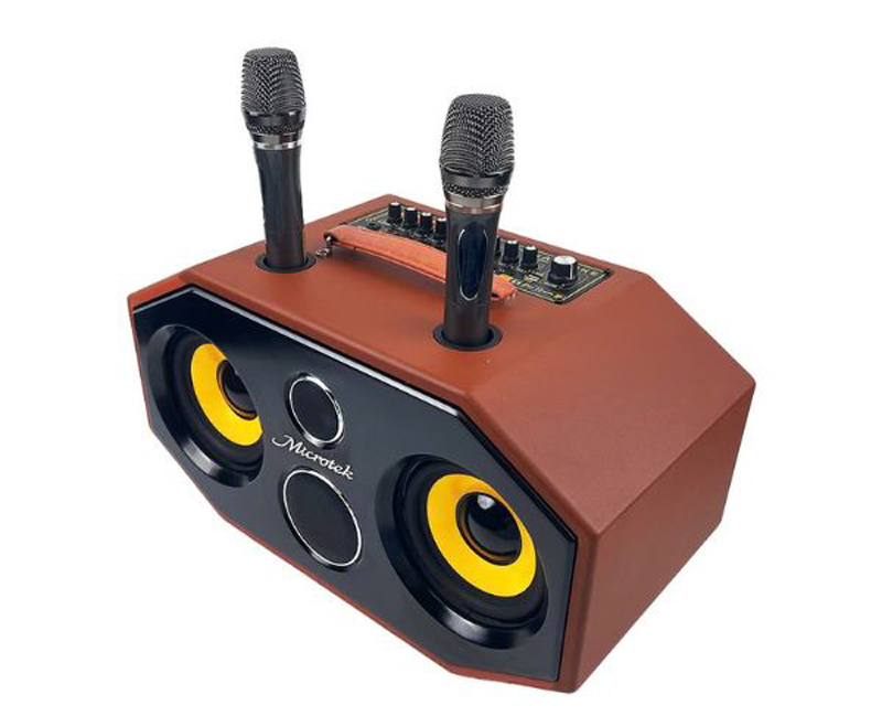 Loa karaoke di động Microtek HD-365 - Hàng chính hãng