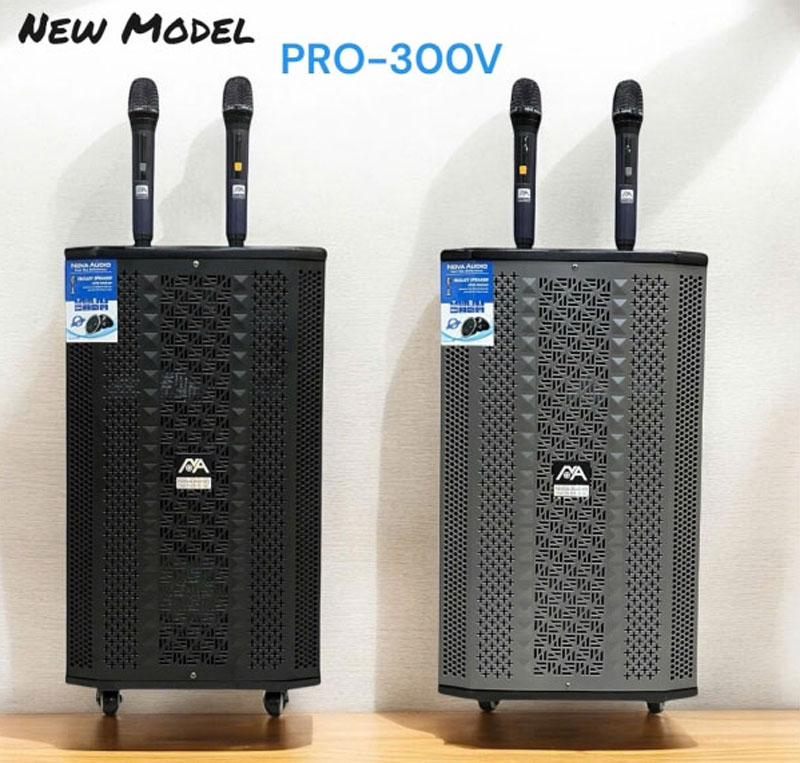 Loa karaoke di động Nova Audio PRO-300V - Hàng chính hãng