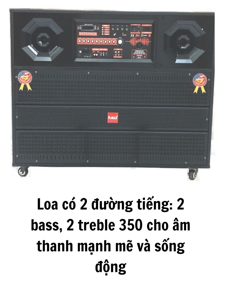 Loa kéo di động Thunder T-8000PRO - Hàng chính hãng