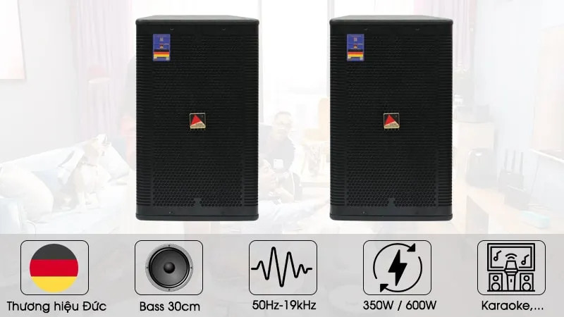Loa karaoke di động Eudac WH-12 - Hàng chính hãng
