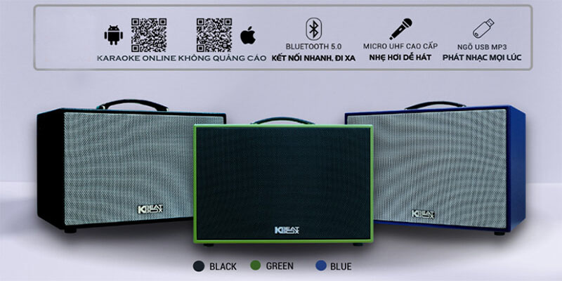 Loa karaoke xách tay Acnos CS250SON - Hàng chính hãng