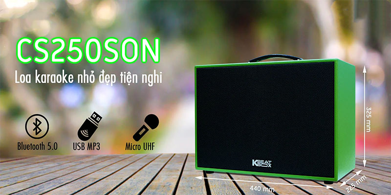 Loa karaoke xách tay Acnos CS250SON - Hàng chính hãng