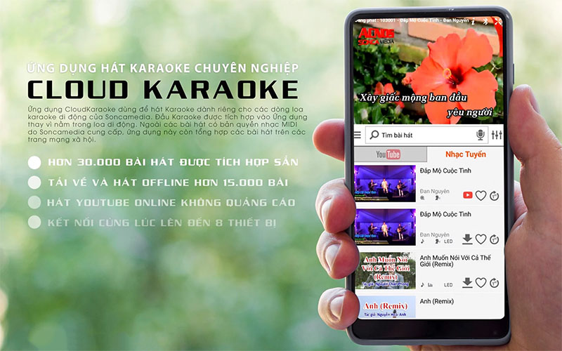 Loa karaoke xách tay Acnos CS250SON - Hàng chính hãng