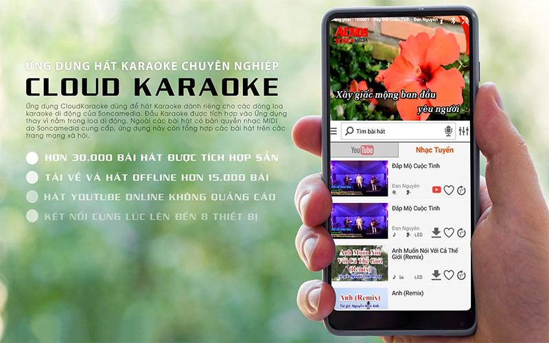 Loa karaoke xách tay Acnos CS300 - Hàng chính hãng