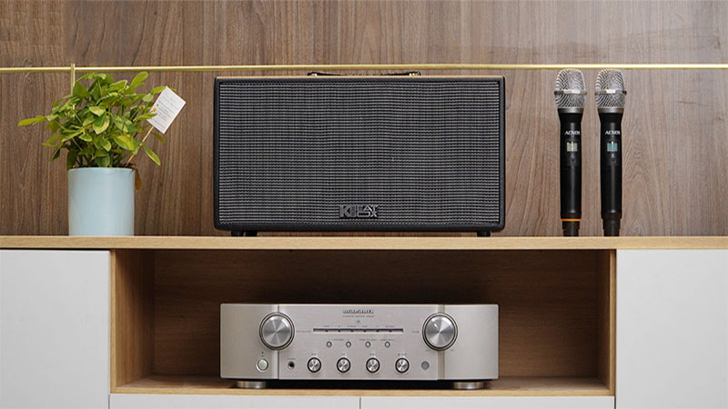 Loa karaoke xách tay Acnos CS447 - Hàng chính hãng