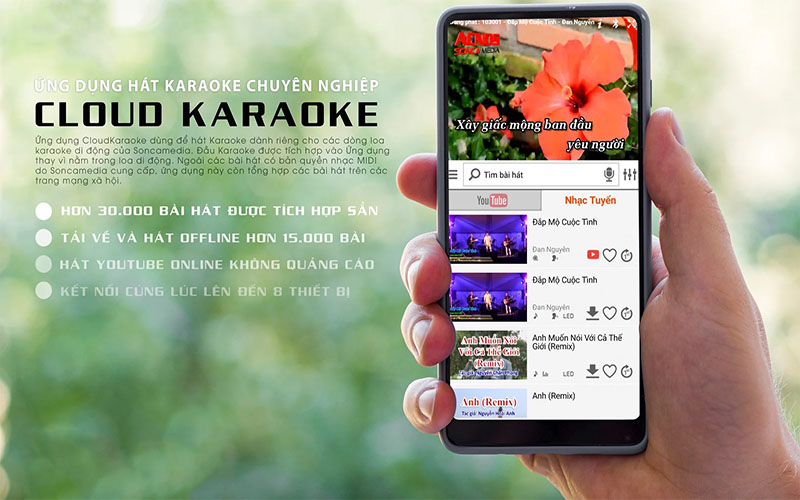 Loa karaoke xách tay Acnos HN447 - Hàng chính hãng