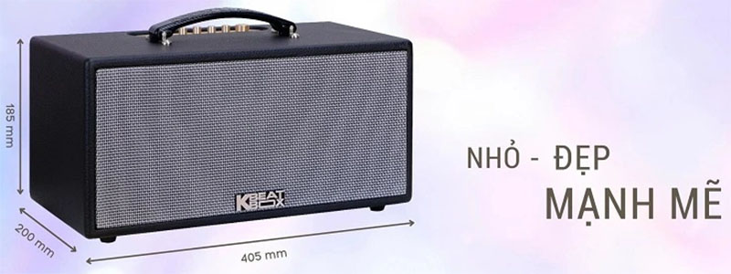 Loa karaoke xách tay Acnos KS363V - Hàng chính hãng