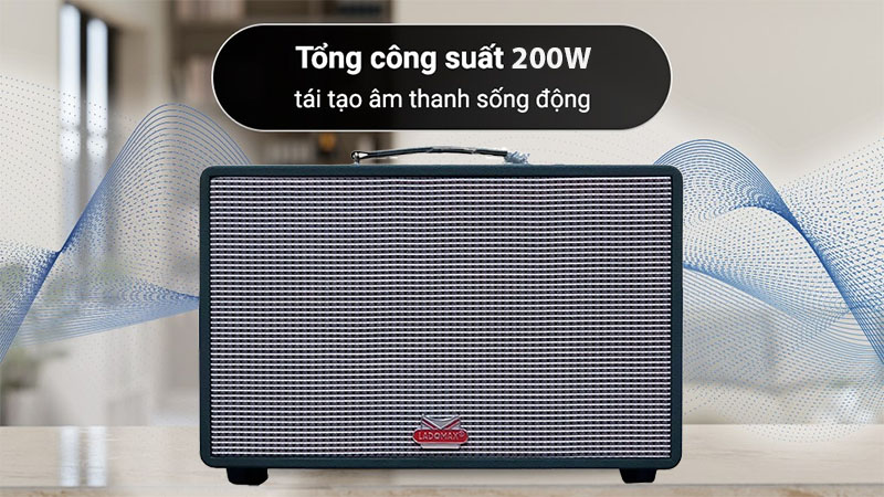 Loa karaoke xách tay Ladomax T-120 - Hàng chính hãng