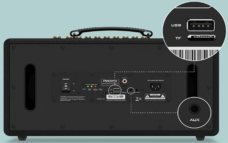 Loa karaoke xách tay Paramax Pasion 2