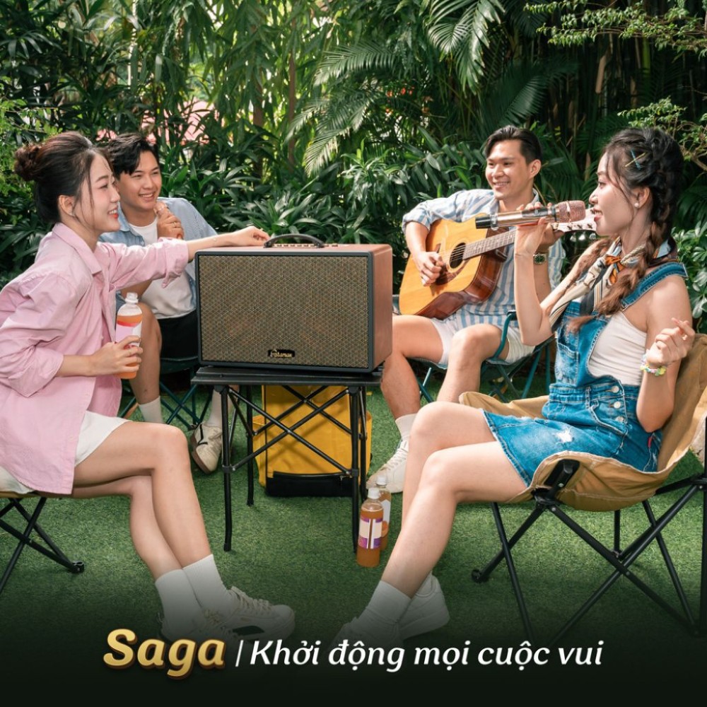 Loa karaoke xách tay Paramax SAGA - Hàng chính hãng