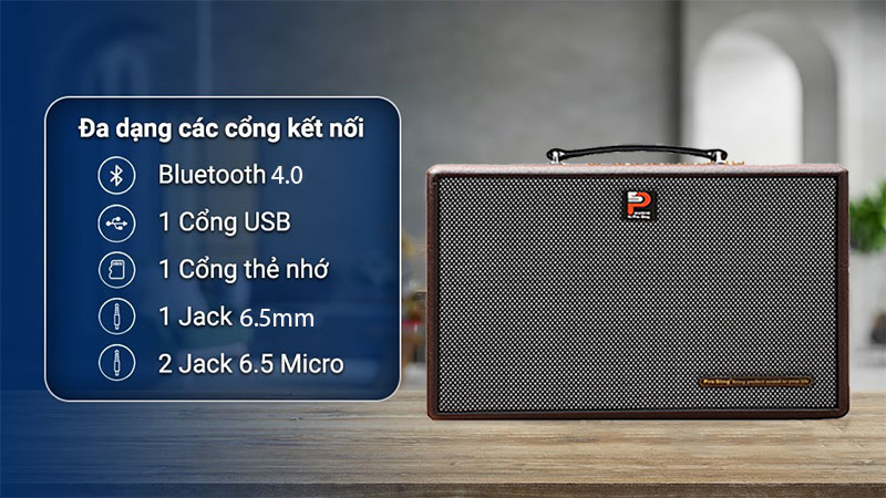 Loa karaoke xách tay Prosing W8–KOR - Hàng chính hãng