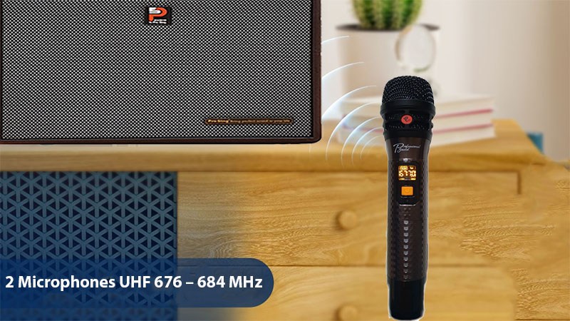Loa karaoke xách tay Prosing W8–KOR - Hàng chính hãng