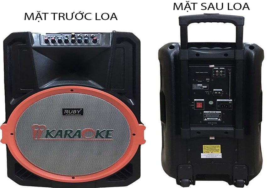 Loa kéo 4 tấc Ruby R-1501B - Hàng chính hãng