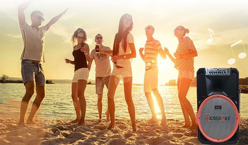 Loa kéo 4 tấc Ruby R-1501B - Hàng chính hãng