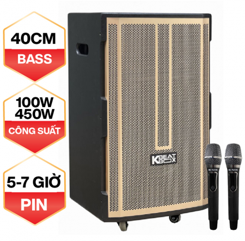 Loa kéo di động Acnos CB392G - Hàng chính hãng
