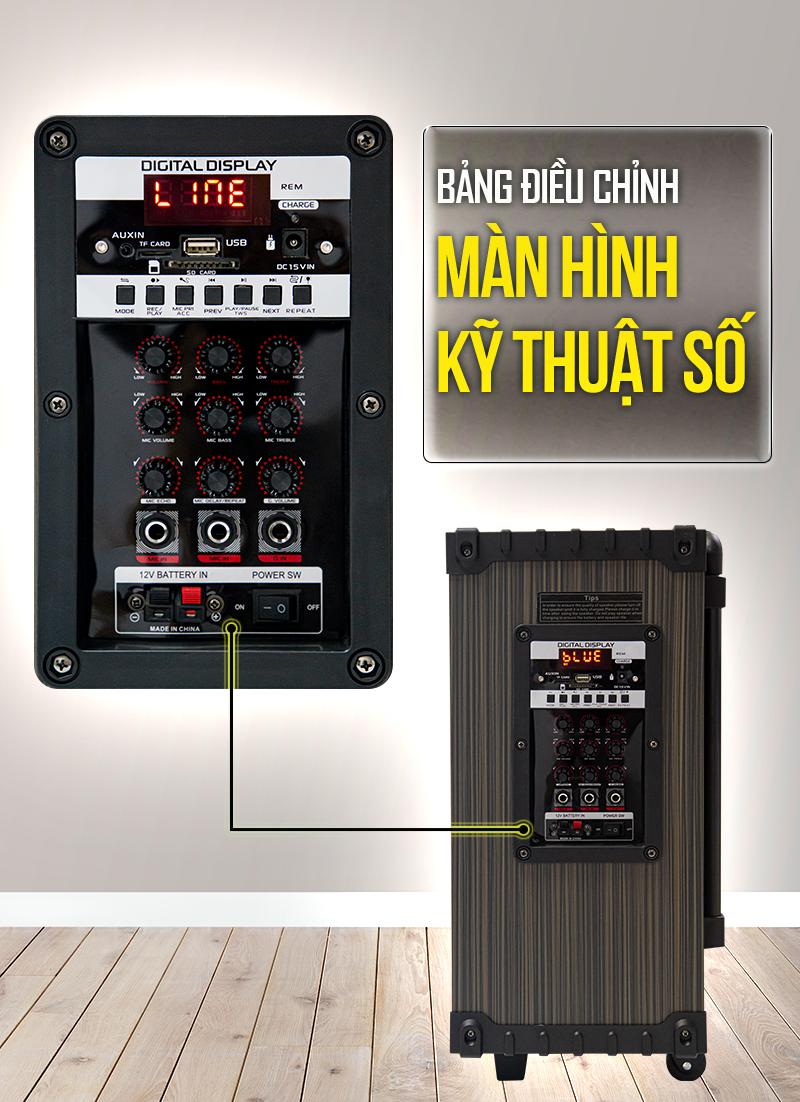 Loa kéo Best Sound BD-9012 - Hàng chính hãng