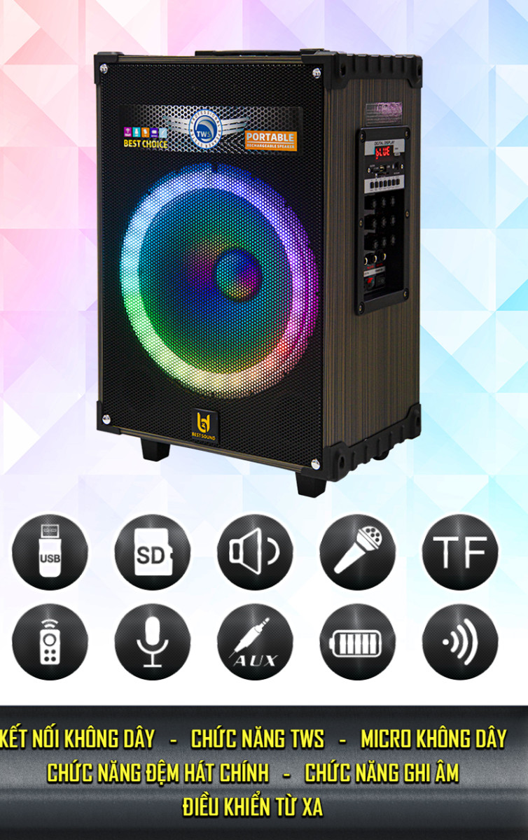 Loa kéo Best Sound BD-9012 - Hàng chính hãng