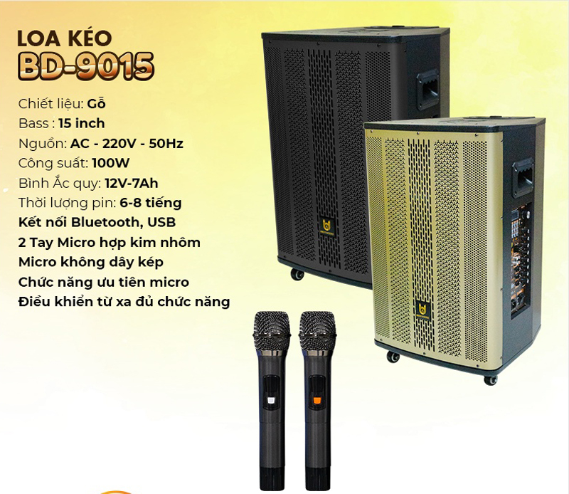 Loa kéo Bestsound BD-9015 - Hàng chính hãng