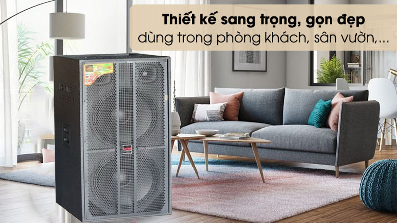 Thiết kế của Loa kéo bình công suất lớn Lovina KB216