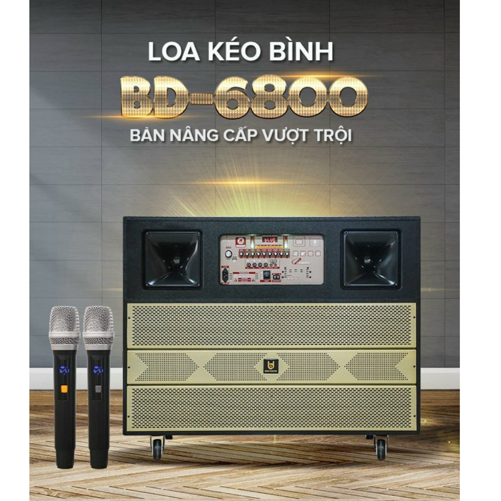 BestSound BD-6800 có công suất 400W, đường kính loa 40cm