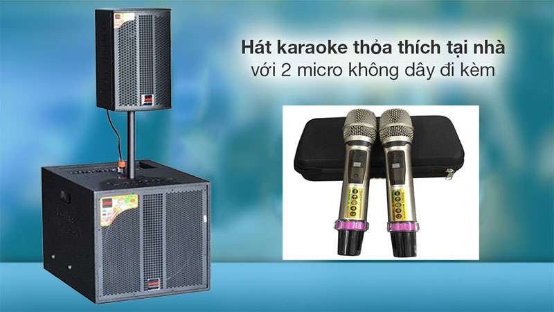 Loa kéo bình công suất lớn Lovina KB11501 - Hàng chính hãng