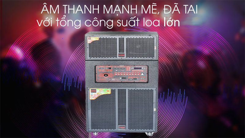 Công suất lớn của Loa kéo bình công suất lớn Lovina KB11803