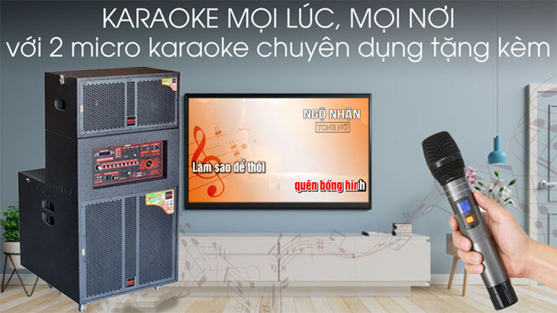 Loa kéo bình công suất lớn Lovina KB11803