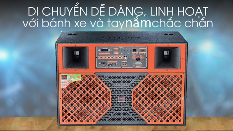 Loa kéo bình công suất lớn Lovina KB2016B - Hàng chính hãng