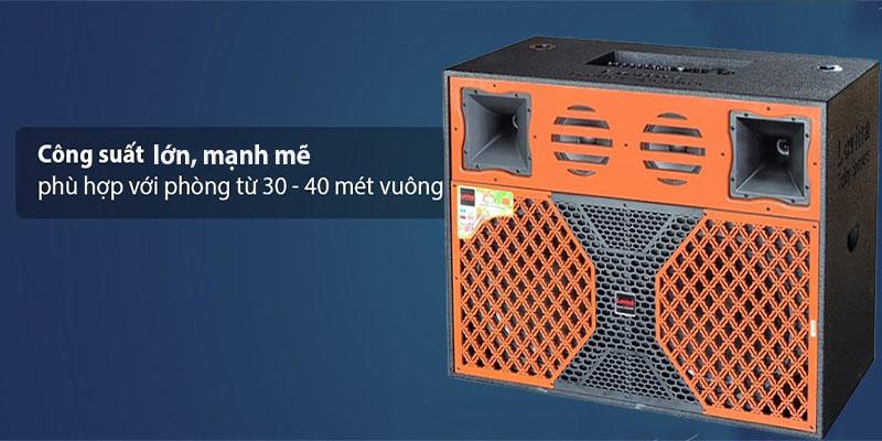 Loa kéo bình công suất lớn Lovina KB2016E - Hàng chính hãng