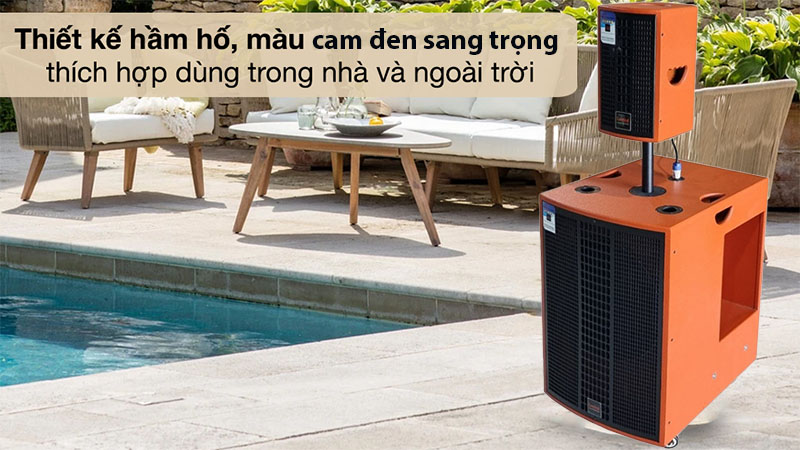 Thiết kế của Loa kéo bình công suất lớn Lovina KB21201