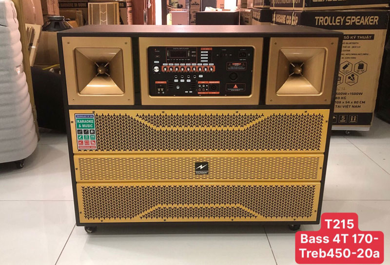 Loa kéo điện Thunder T215 - Hàng chính hãng