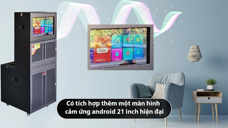 Loa kéo có màn hình Lovina KB11802MH - Hàng chính hãng