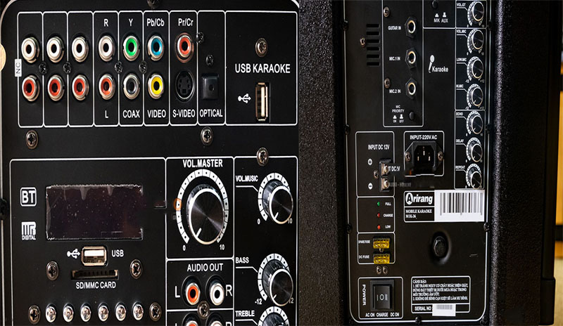 Điều khiển của Loa kéo di động Arirang MIK36