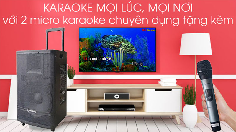 Micro không dây của Loa kéo di động Arirang MIK363