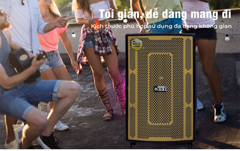 Loa kéo di động Best 6800S - Hàng chính hãng