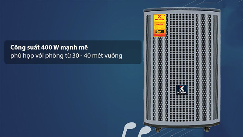 Loa kéo di động Kosa KS-30 - Hàng chính hãng