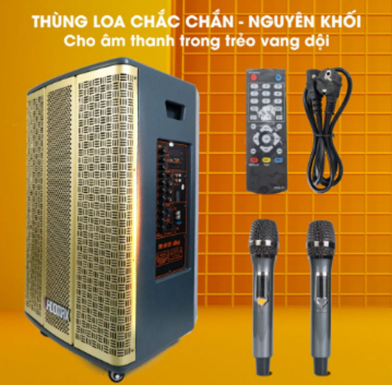 Loa kéo karaoke di động Ladomax K-T517  - Hàng chính hãng