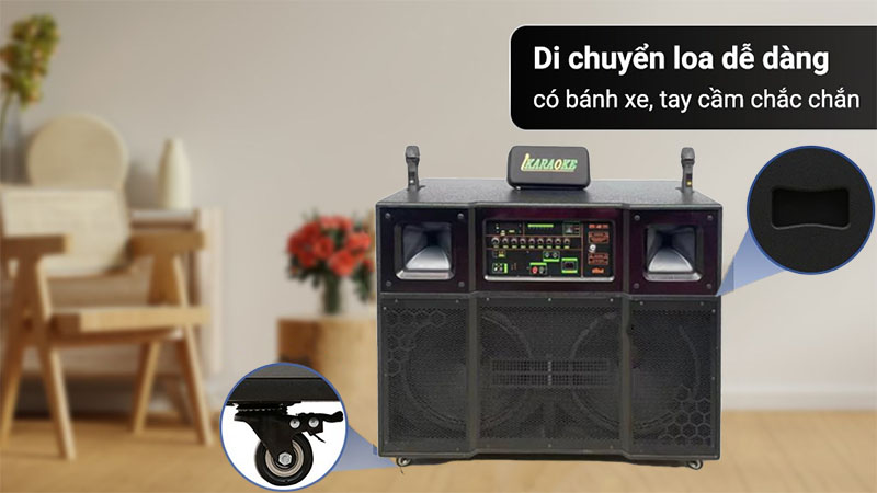 Loa kéo di động Ladomax K-D3500 - Hàng chính hãng