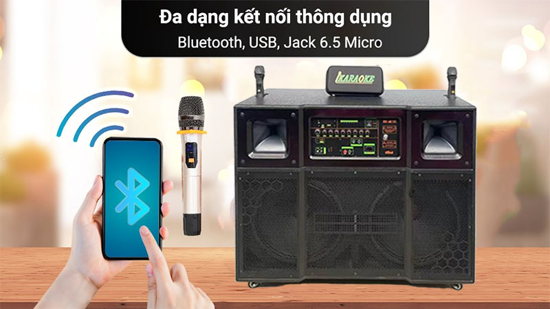 Loa kéo di động Ladomax K-D3500 - Hàng chính hãng