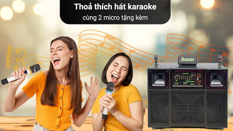 Loa kéo di động Ladomax K-D3500 - Hàng chính hãng