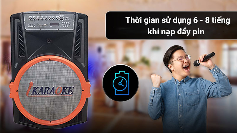 Loa kéo di động Ladomax V-A183 - Hàng chính hãng