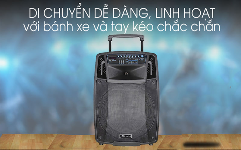 Loa kéo di động Microtek MTK-08 - Hàng chính hãng